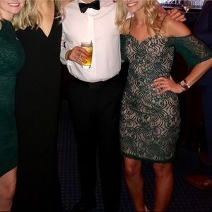 Green/Nude lace dress for special occasions!